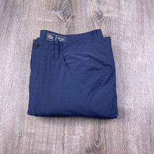 Mountain Hardwear Yumalino Fleece Lined Pants Mens 34x30 Blue Nylon Stretch